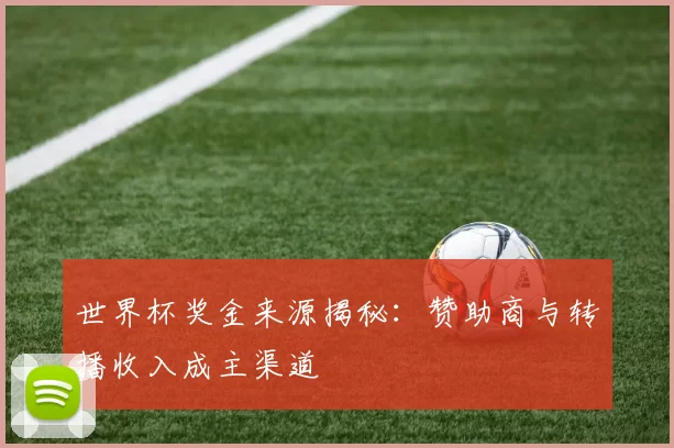 世界杯奖金来源揭秘:赞助商与转播收入成主渠道