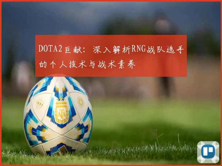 DOTA2巨献:深入解析RNG战队选手的个人技术与战术素养