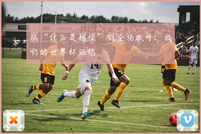 从“什么是越位”到全场欢呼:我们的世界杯记忆